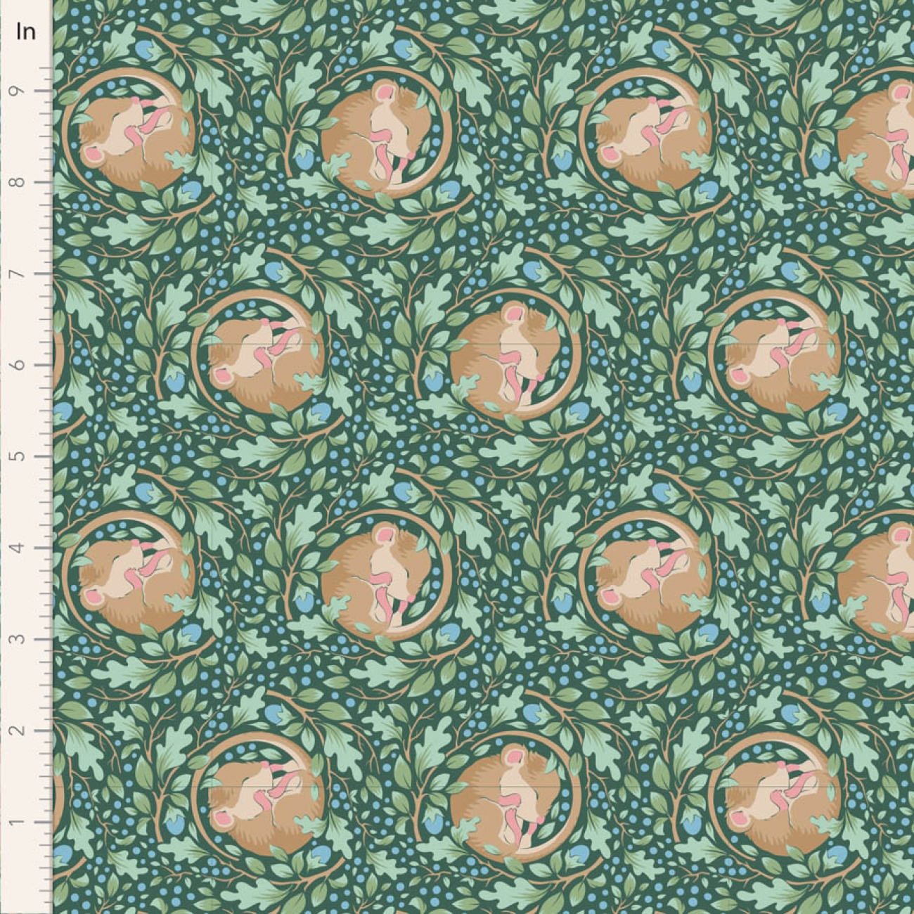 Tilda Patchwork Stoff Baumwolle - Hibernation - Slumbermouse-Lafayette